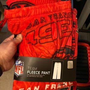 49ers fleece pants